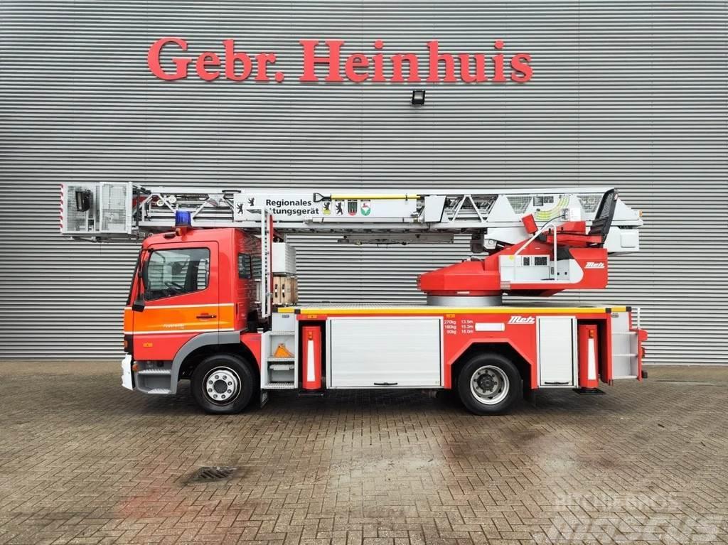 Mercedes-Benz Atego 1328 4x2 Metz DLK 24 PLC3 24 Meter! Camion de pompier