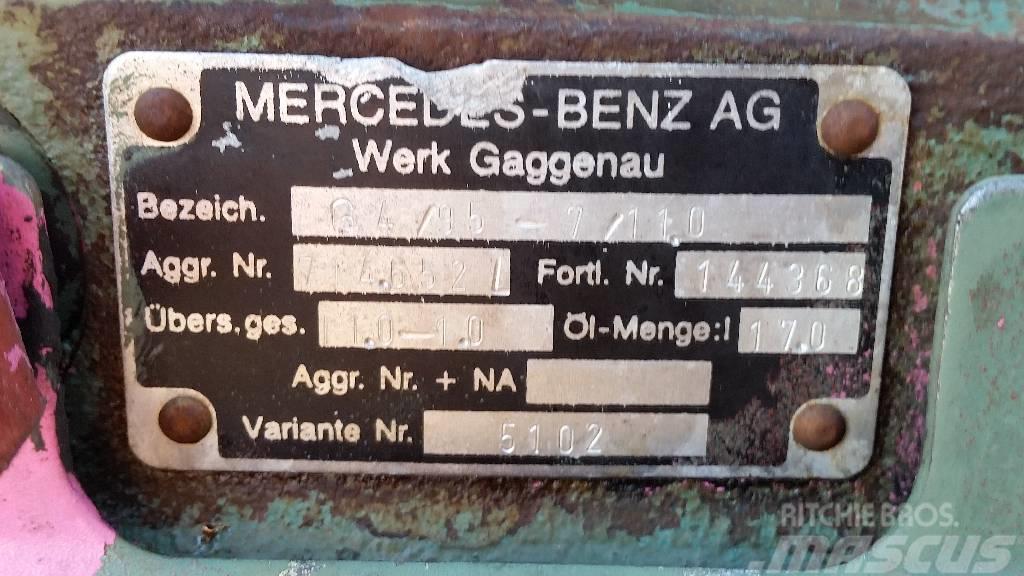 Mercedes-Benz AKG4.95-7.110 Boîte de vitesse