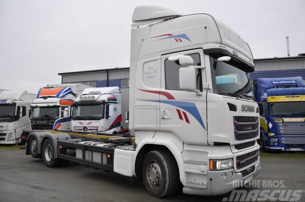 Scania R490 LB6X2MNB Camion porte container