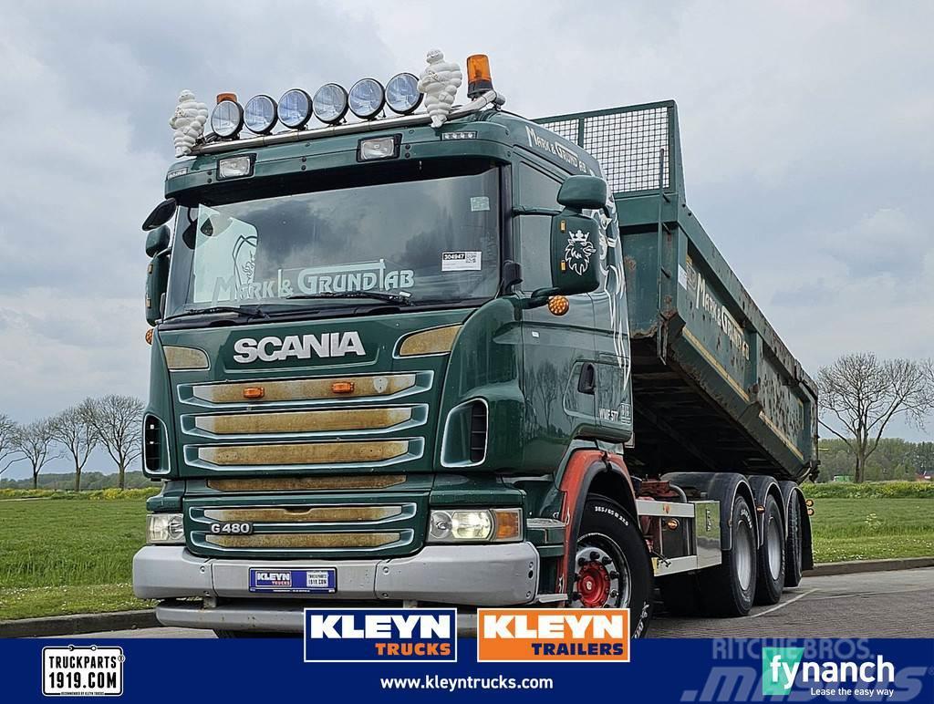 Scania G480 8x4*4 hsa Camion benne