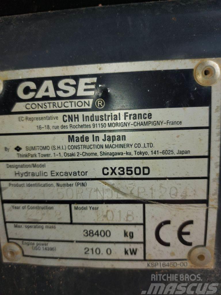 CASE CX 350 D Pelle sur chenilles