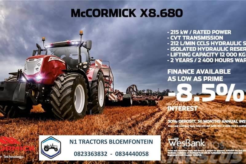 McCormick PROMO - McCormick X8.680 (215kW) Tracteur
