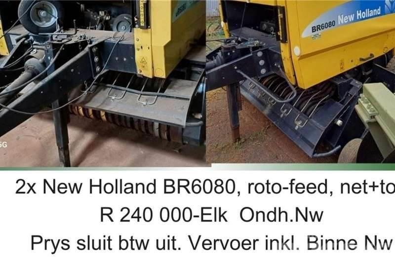 New Holland BR6080 - roto feed - net and twine Autre camion