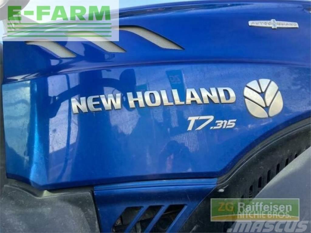 New Holland t 7.315 hd Tracteur