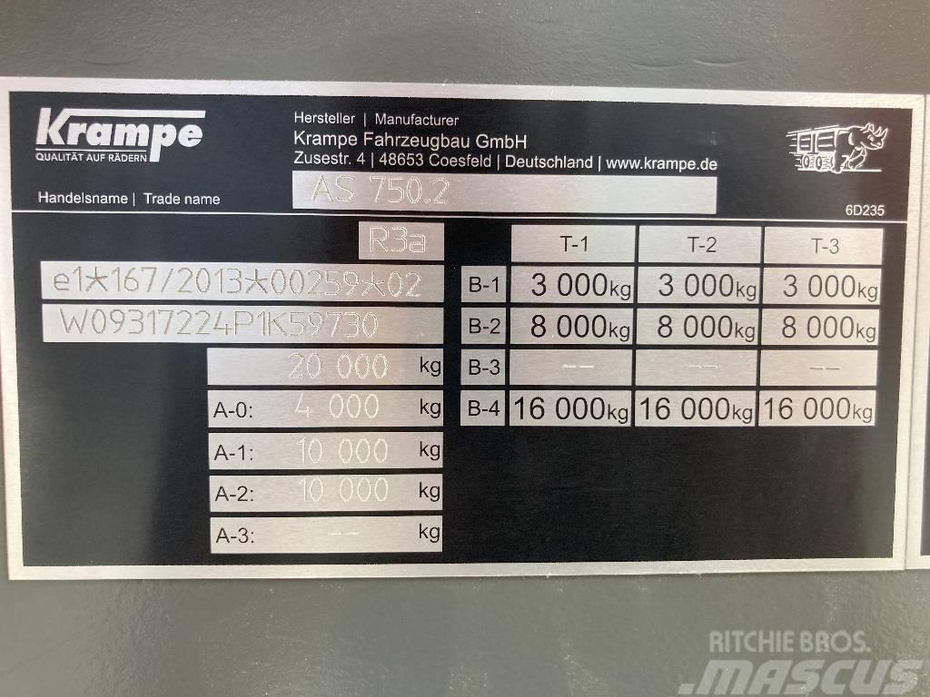 Krampe RamBody 750 Remorques autochargeuse