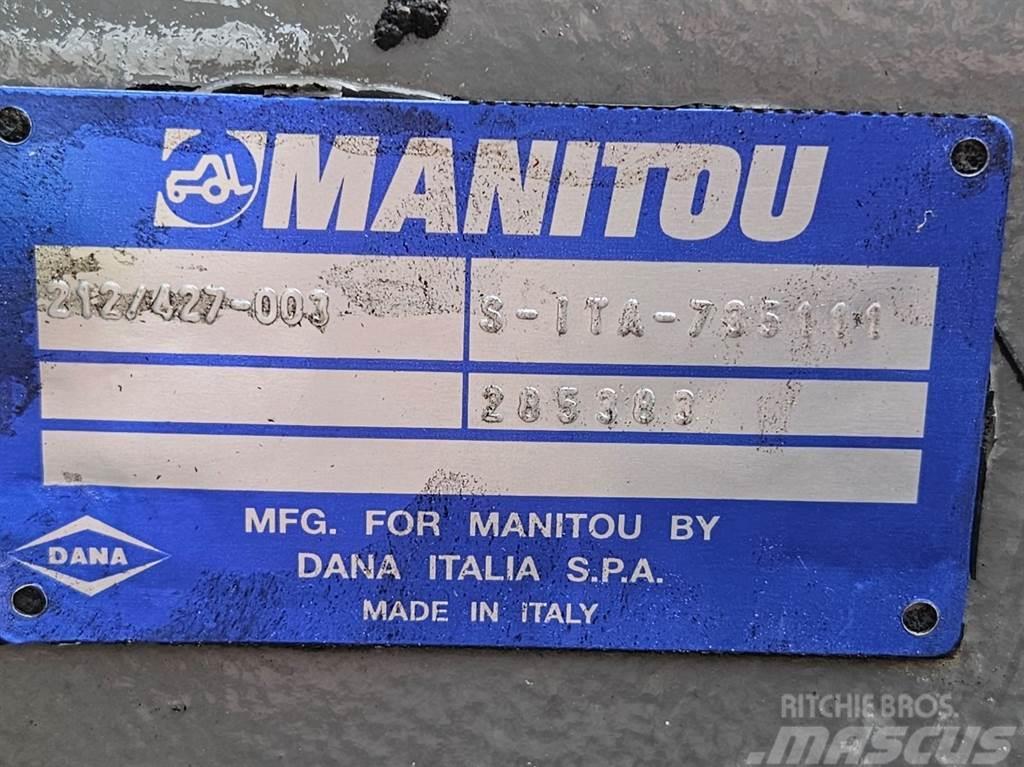 Manitou MT932-Spicer Dana 212/427-003-Axle/Achse/As Essieux