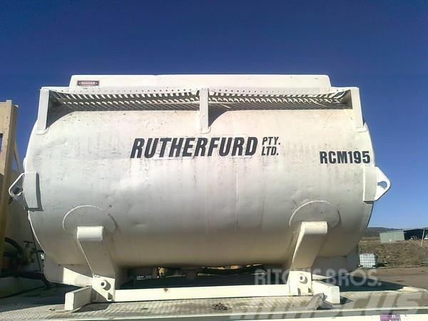 Rutherfurd Grout Mixing 2 x axle trailer Accessoires pour centrale à béton