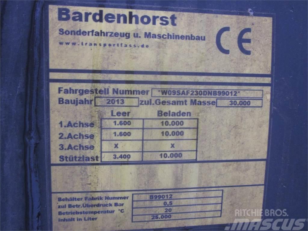  Bardenhorst 25000, 25 cbm, Tanksattelauflieger, Zu Tonne à lisier