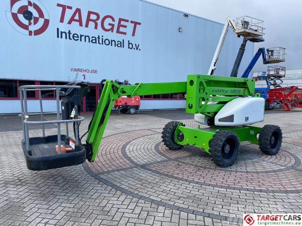 Niftylift HR15D Articulated 4x4 Diesel Boom Work Lift 1570cm Nacelle Automotrice