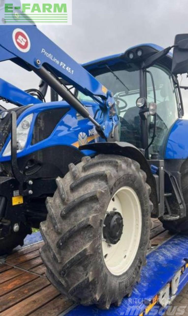 New Holland t6.145ec tmr Tracteur