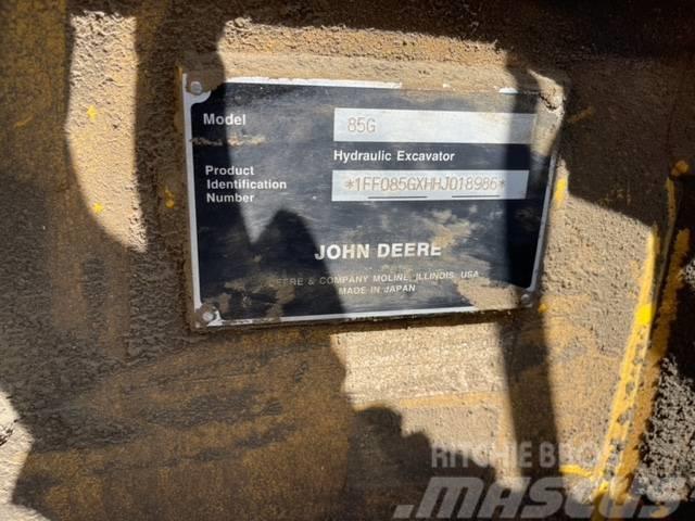 John Deere 85G Mini pelle < 7t