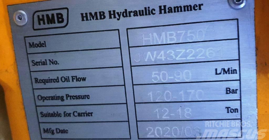 HMB 750 Marteau hydraulique