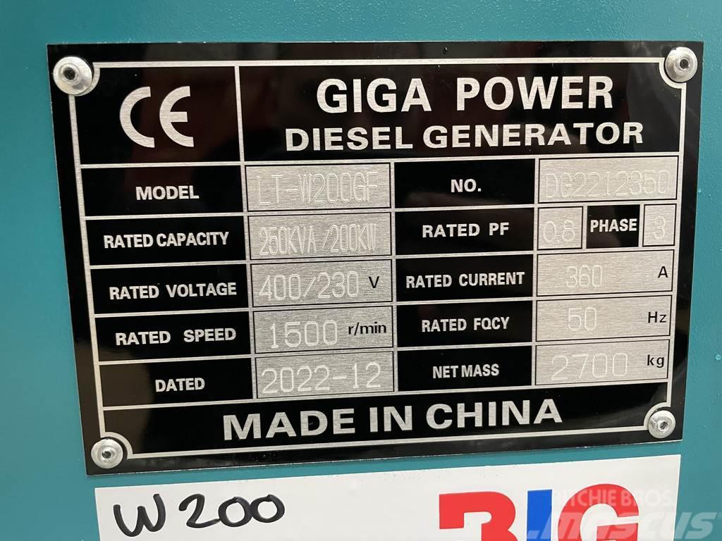  Giga power LT-W200GF 250KVA closed box Autres générateurs