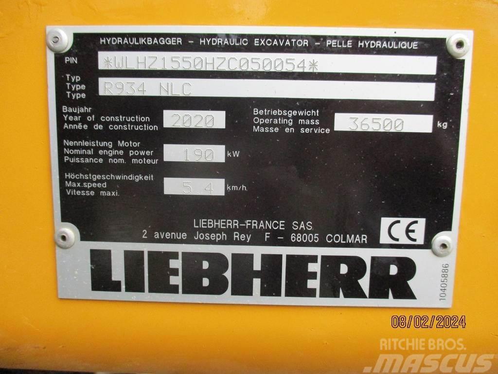Liebherr R 934 Litronic Pelle sur chenilles