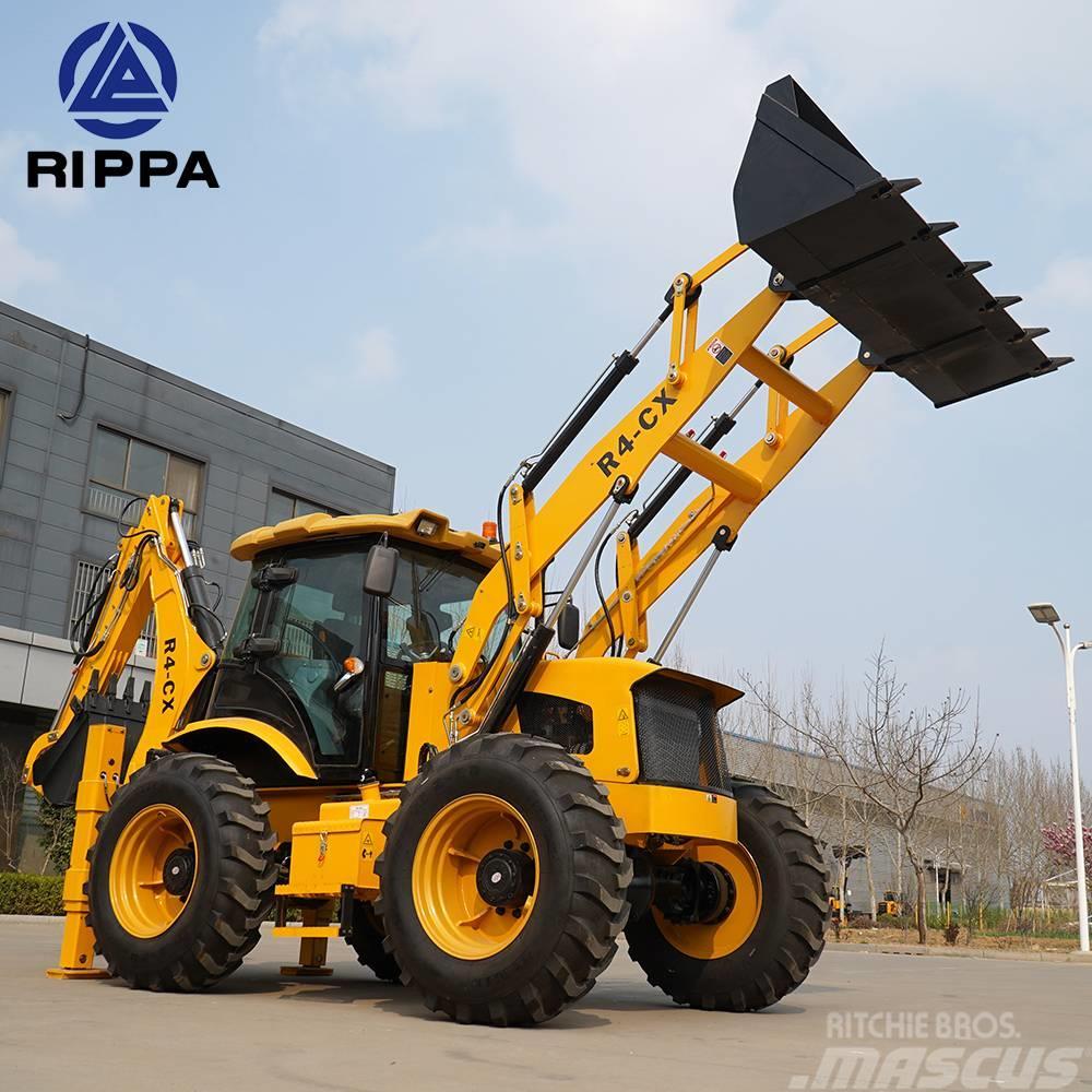  Rippa R4-CX Backhoe, Large, Cab, Air Conditioner Tractopelle