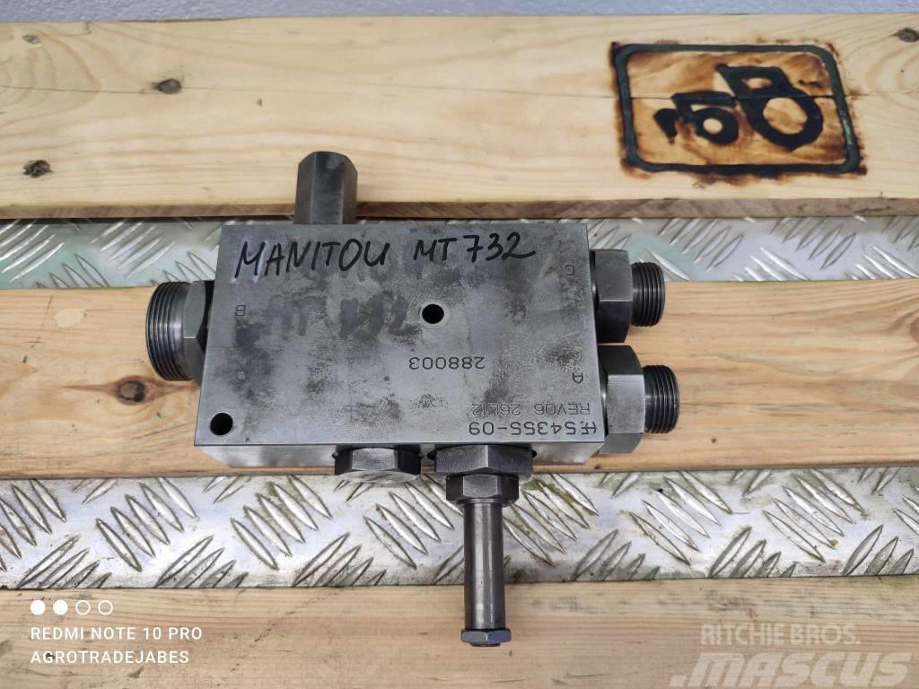 Manitou MT732 hydraulic lock Hydraulique