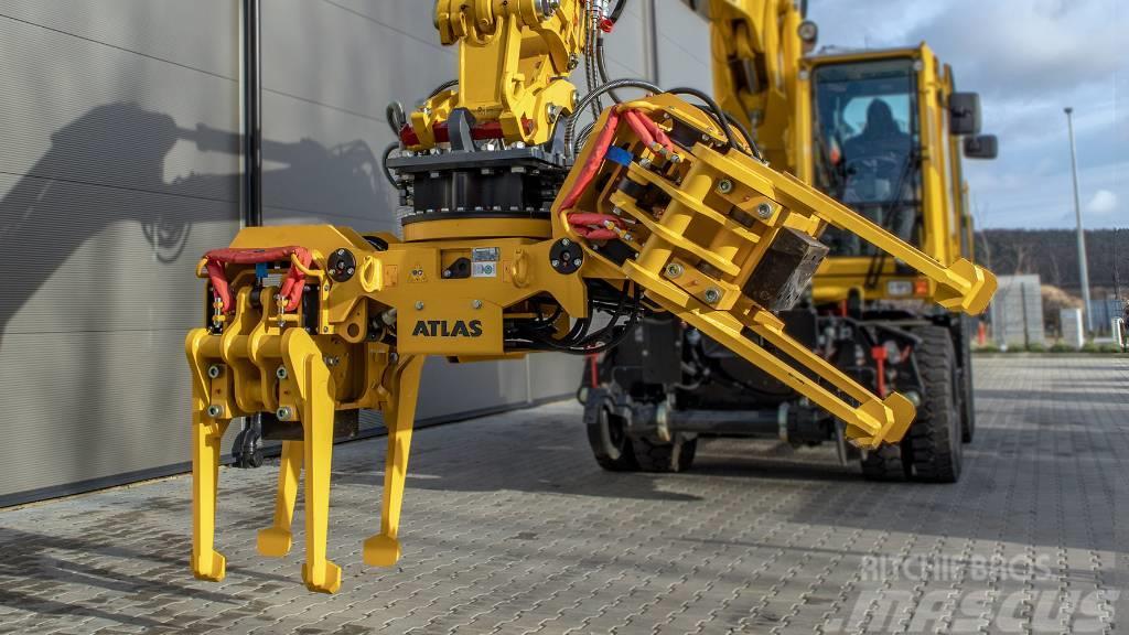 Atlas Podbijarka torowa 8 elementów - ballast tamper Autres accessoires