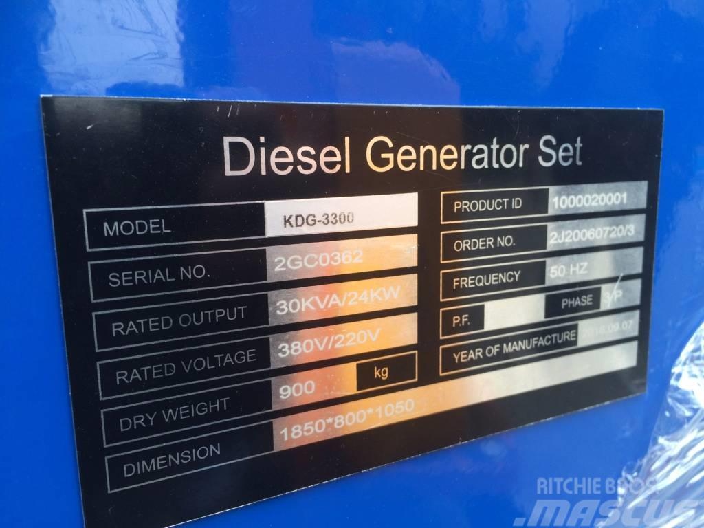 Kovo DIESEL GENERATOR KDG3300 Générateurs diesel