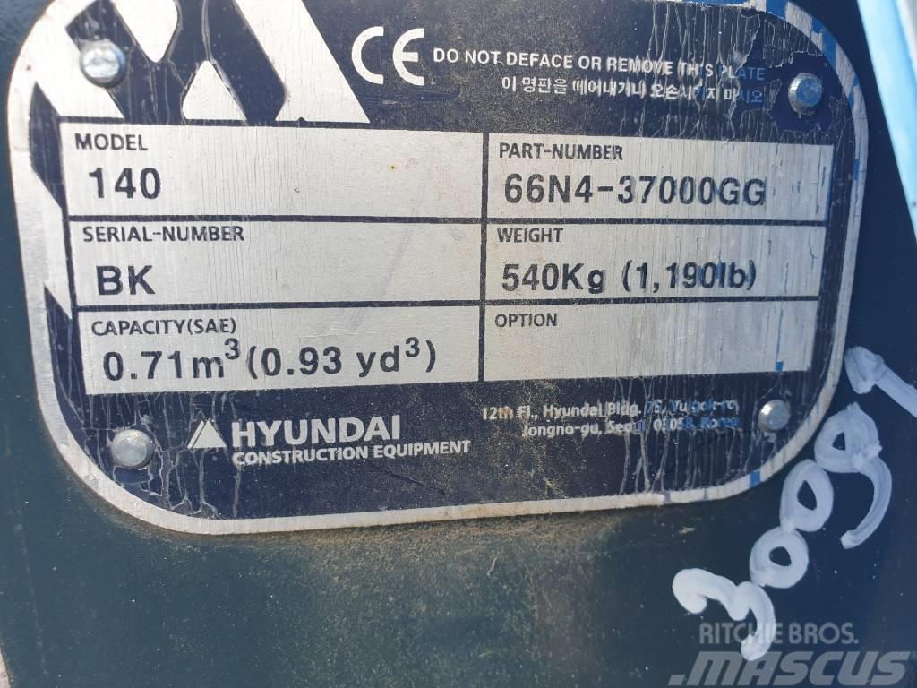 Hyundai Excavator digging bucket 140 66N4-37000GG Godet