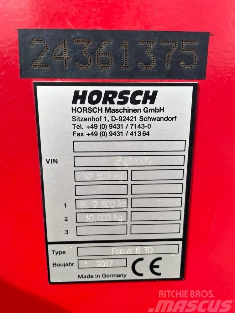 Horsch Focus 6 TD Semoir combiné