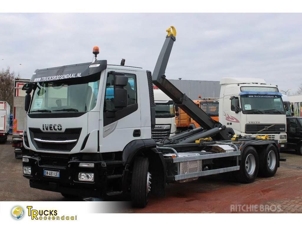 Iveco Stralis 460 + 6X2 + 20T + EURO 6 + 12 x IN STOCK Camion ampliroll