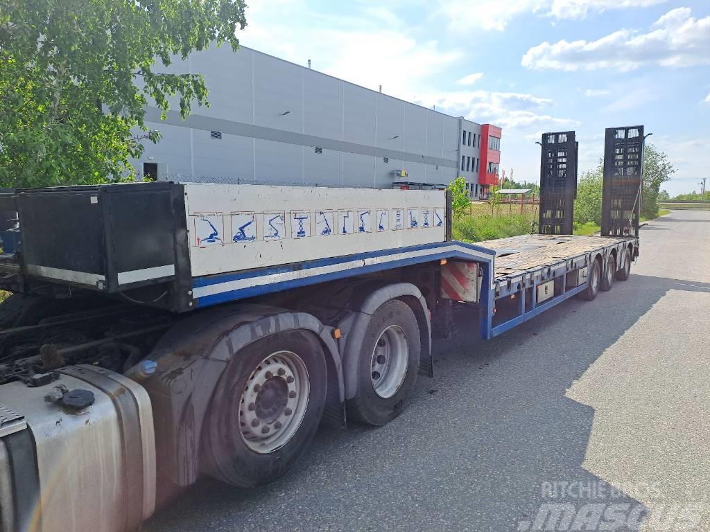 Kässbohrer Truck trailer Semi remorque surbaissée