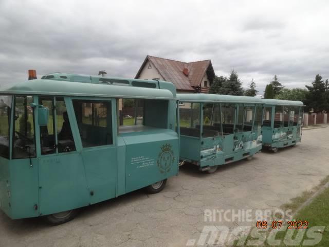  Cpil tourist train + 3 wagons Autre bus