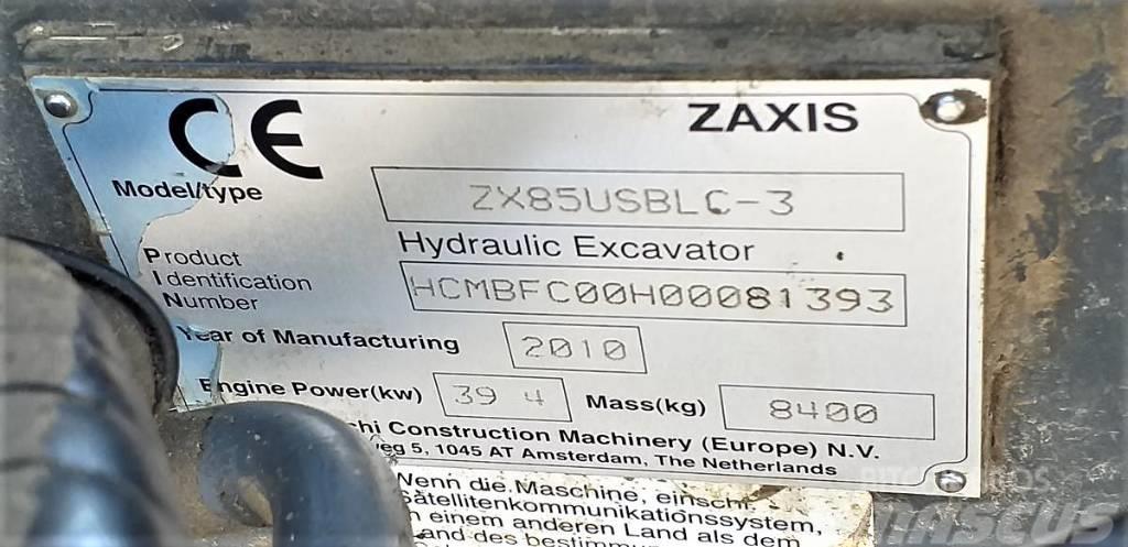  Midikoparka gąsienicowa HITACHI ZX 85 USBLC-3 Mini pelle 7t-12t