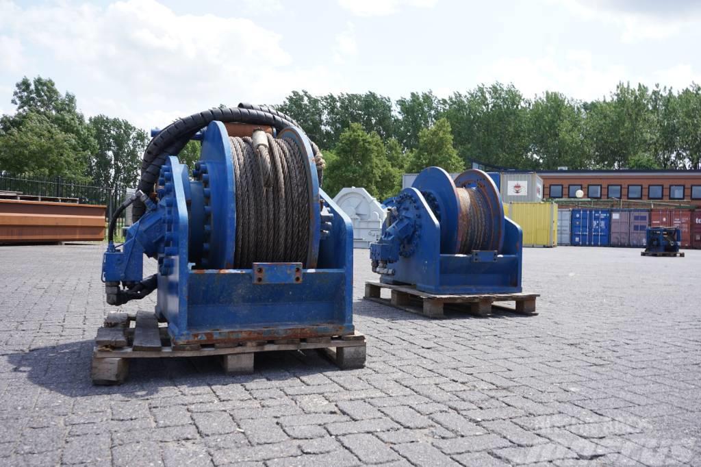  DÉGRA 20 ton Hydraulic Tugger Winch Treuils hydrauliques