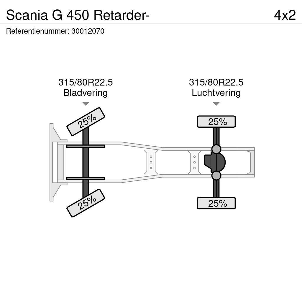 Scania G 450 Retarder- Tracteur routier
