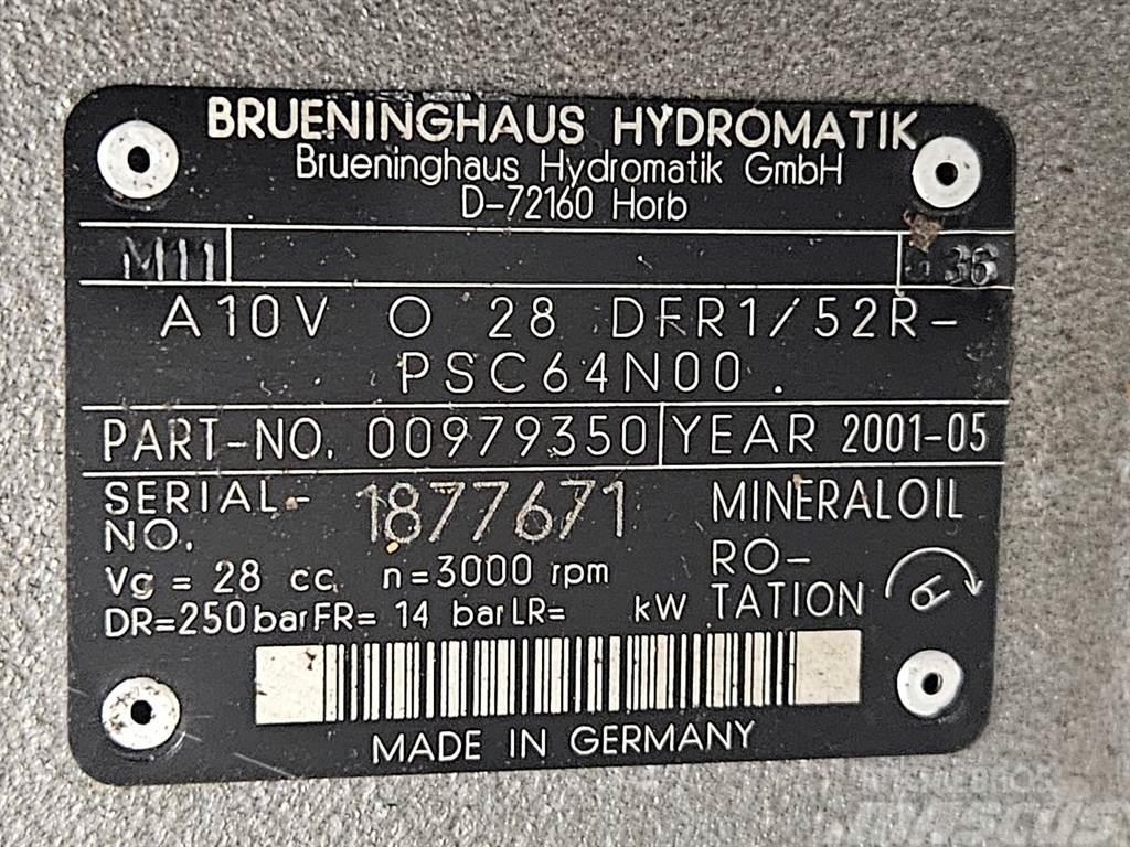 Brueninghaus Hydromatik A10VO28DFR1/52R-Load sensing pump Hydraulique