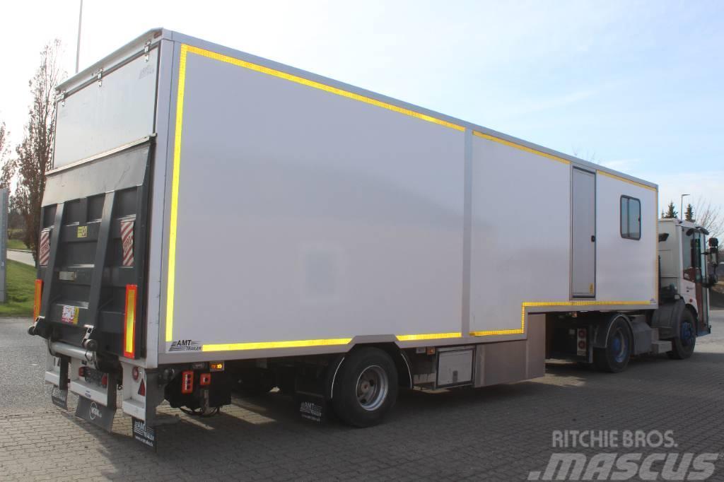 AMT CI100 - Nedbygget isoleret City BOX trailer M/lift Semi remorque fourgon