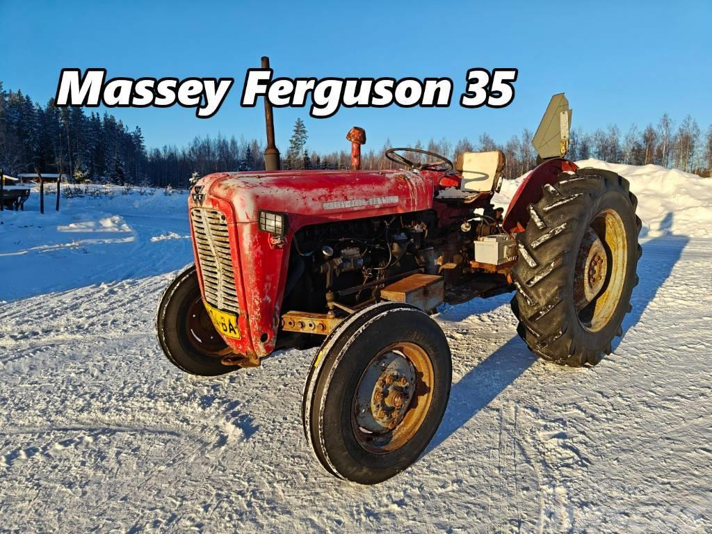 Massey Ferguson 35 - rekisterissä - VIDEO Tracteur