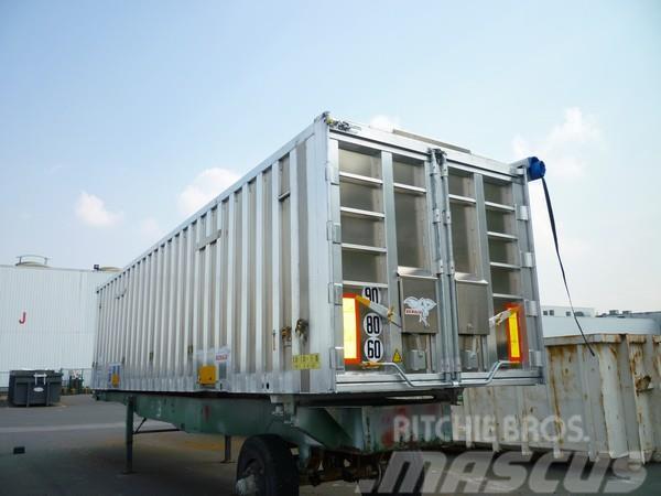 Benalu Bulkcontainer 20,26,30 och 40 fot Semi remorque porte container