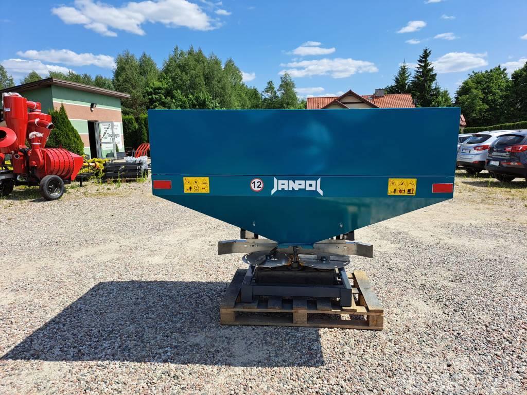 Janpol Premium 1500 fertilizer spreader / rozsiewacz 1500 Semoir à engrais
