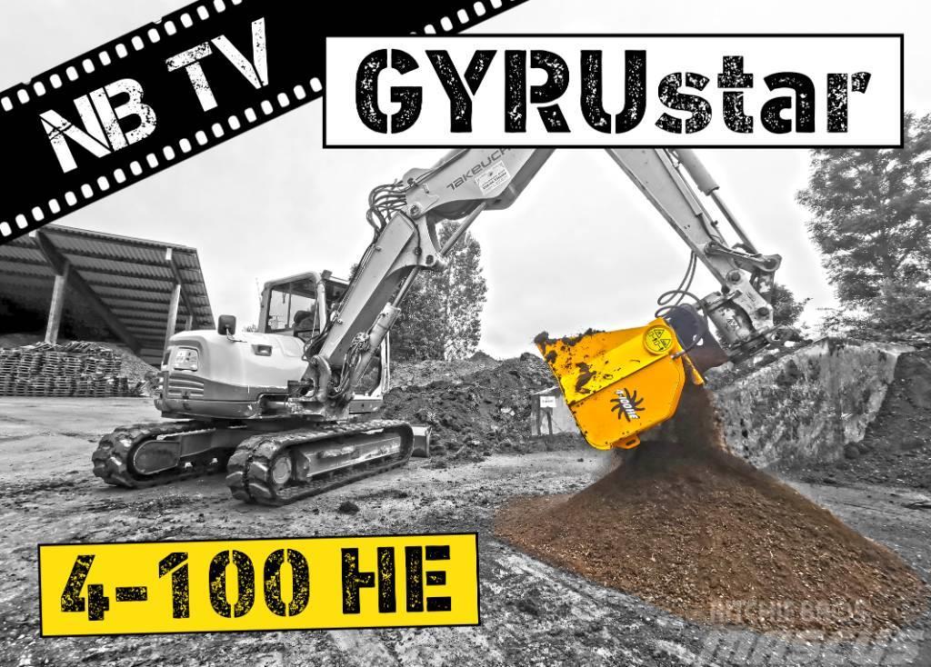 Gyru-Star 4-100HE | Siebschaufel Bagger ab 7 t Godets cribleurs