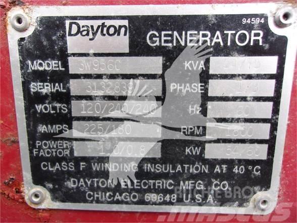 Dayton 60 KW Générateurs diesel