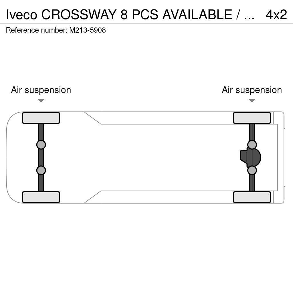 Iveco CROSSWAY 8 PCS AVAILABLE / EURO EEV / 44 SEATS + 3 Autobus interurbain