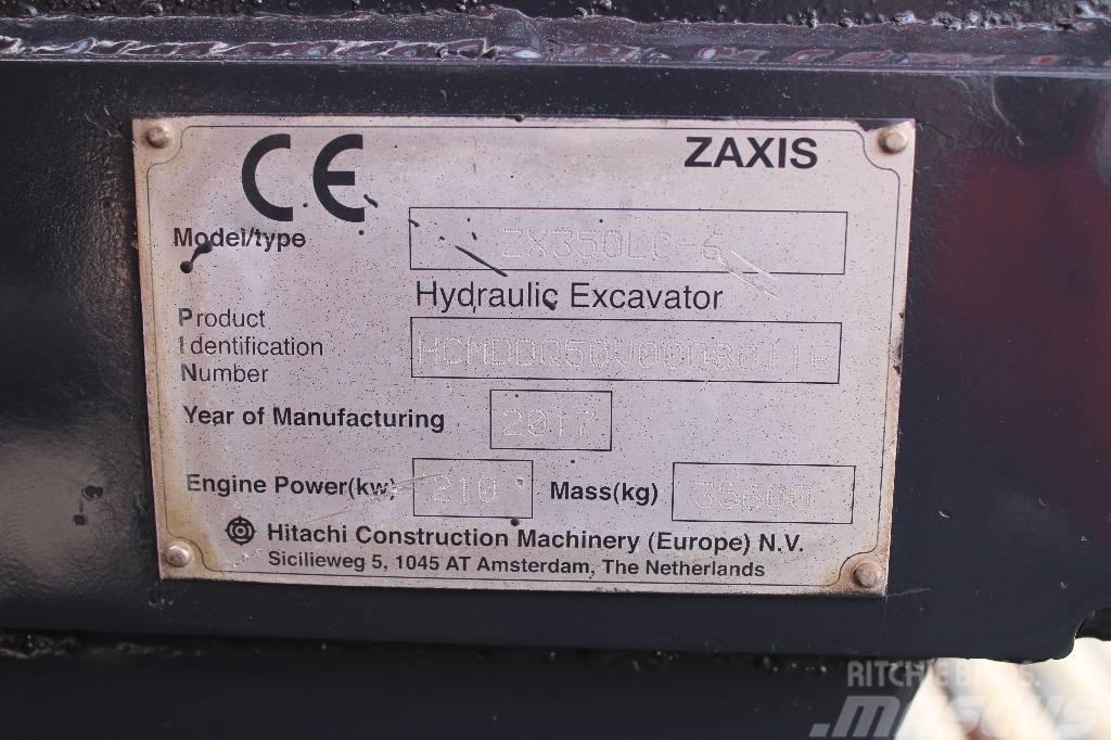 Hitachi ZX 350 LC-6 / Liitin NTP30, Rasvari Pelle sur chenilles