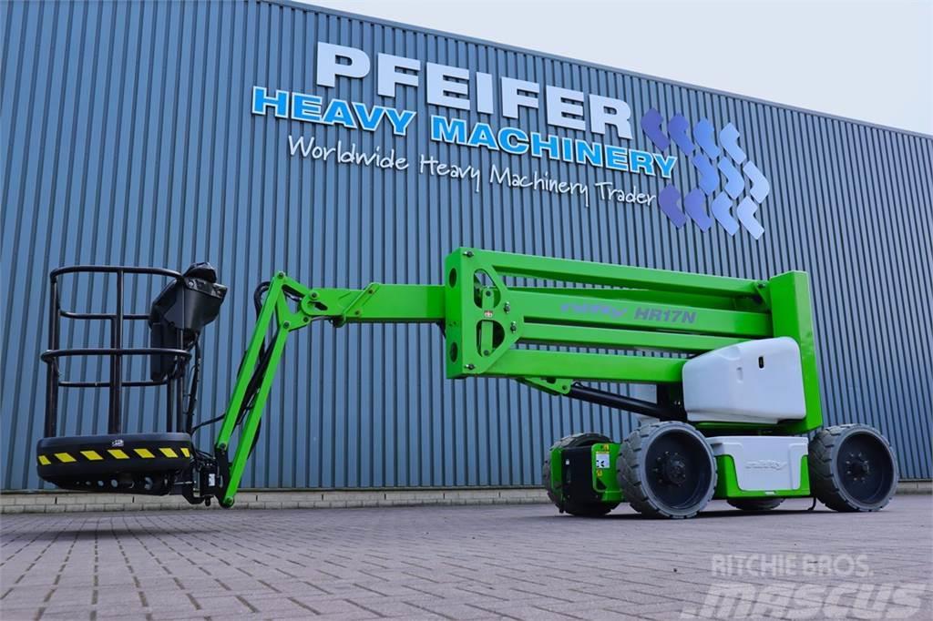 Niftylift HR17NE Electric, 4x2 Drive, 17m Working Height, 9. Nacelles articulées