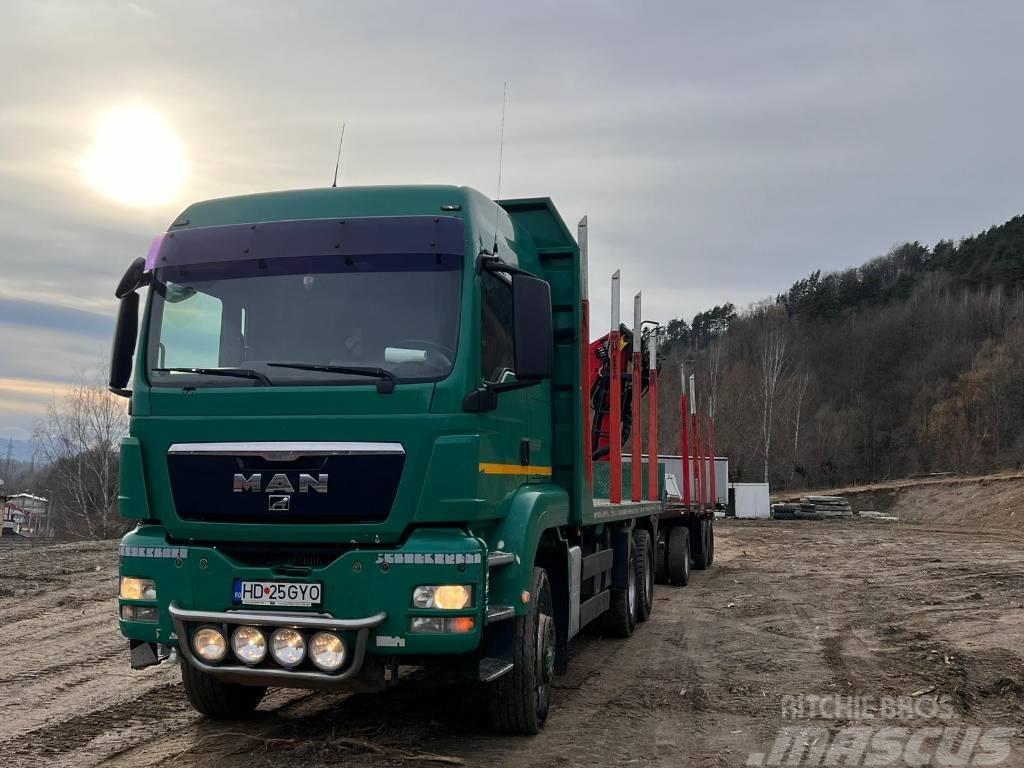 MAN TGS 33.480 Camion grumier