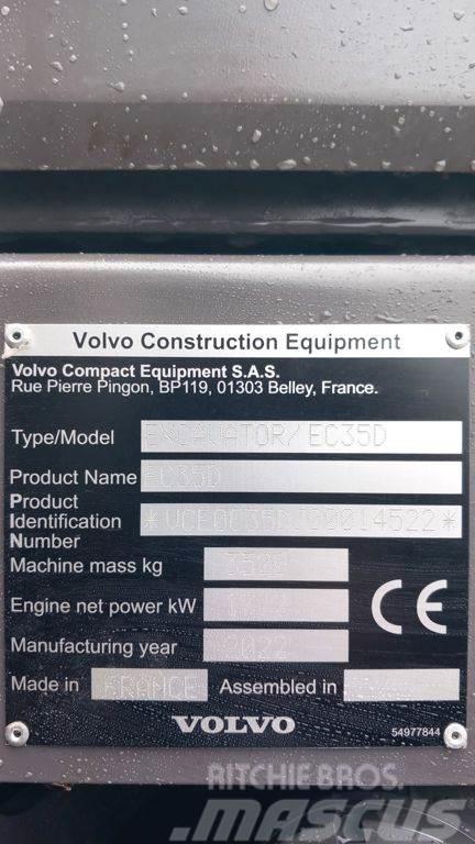 Volvo EC35D (ex DEMO) 750u Tractopelle