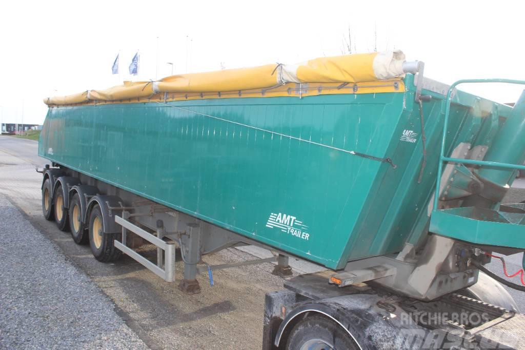AMT TG400 tip trailer med Plast / NYSYNET Benne semi remorque