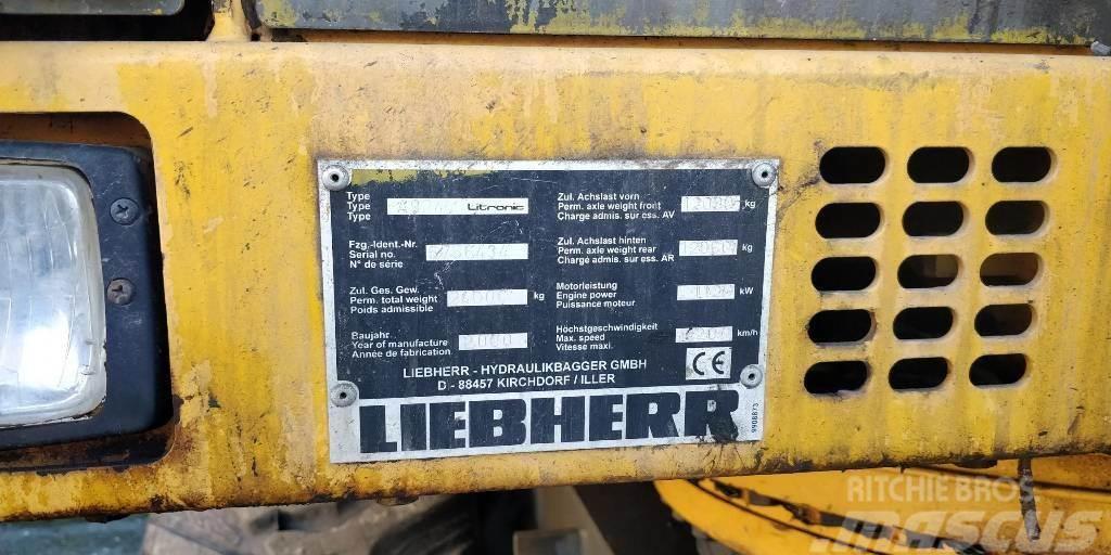 Liebherr A924 Pelle sur pneus