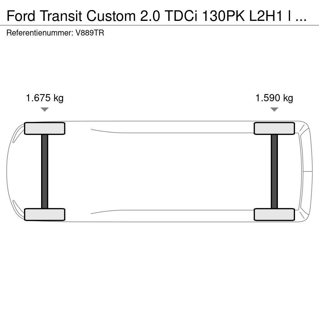 Ford Transit Custom 2.0 TDCi 130PK L2H1 l Airco l Navi Fourgon