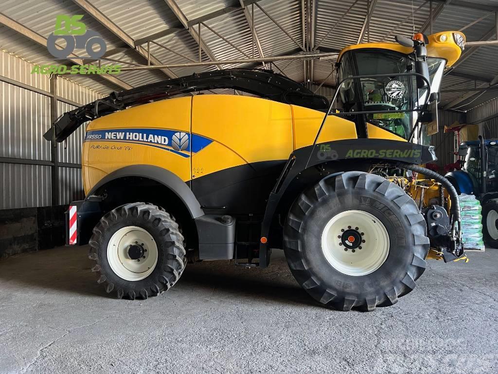 New Holland FR550 4WD+HEDER 600 SFIE Ensileuse automotrice