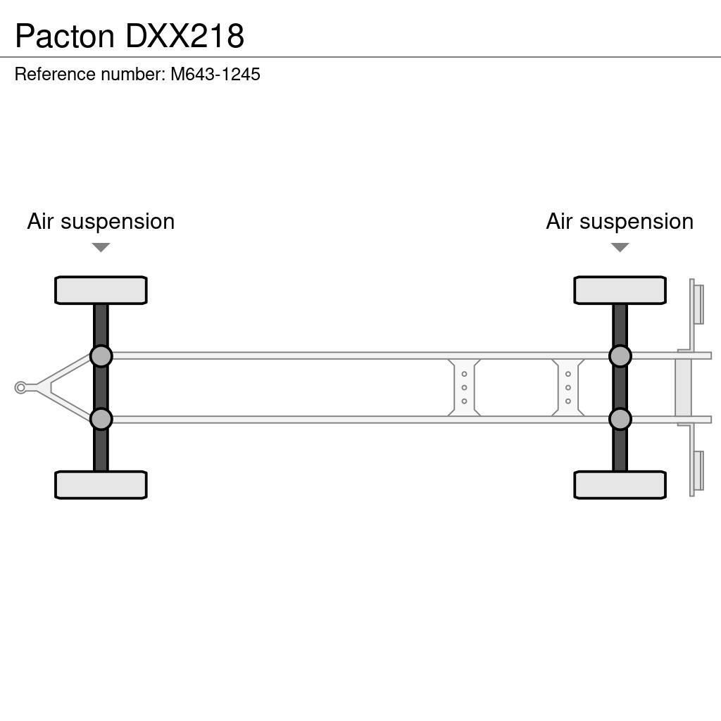 Pacton DXX218 Remorque Dolly