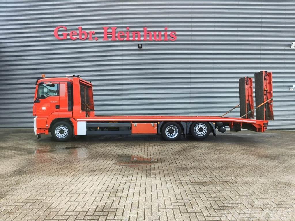 MAN TGS 26.360 6x2 Euro 5 Winch Ramps German Truck! Camion porte engin