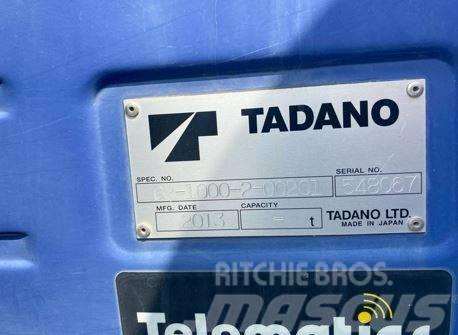 Tadano GR 1000 XL-2 Grues mobiles
