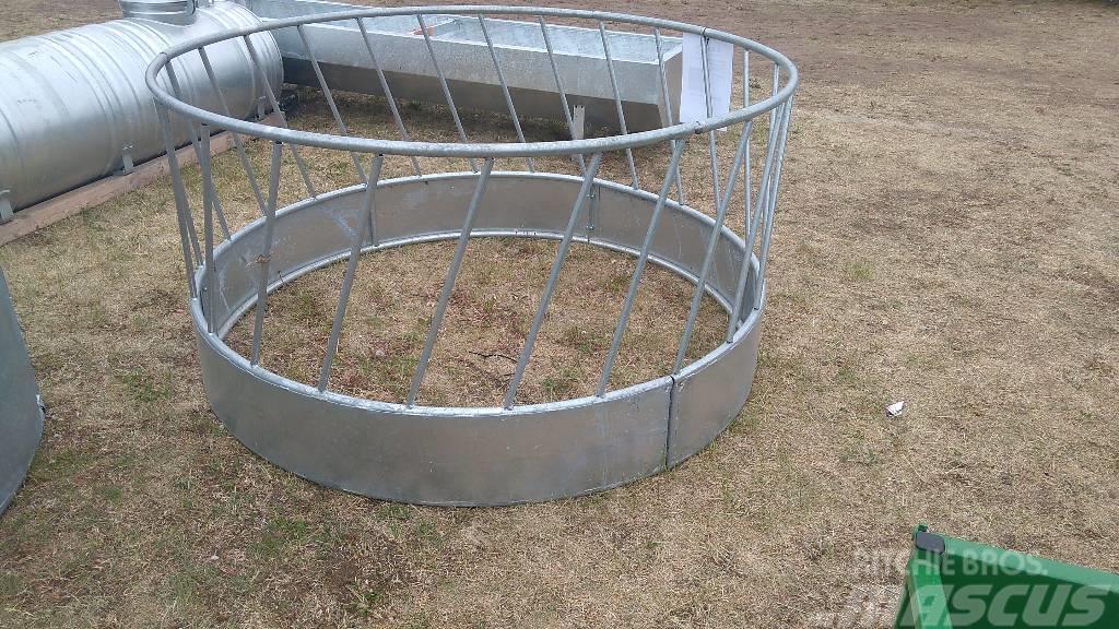 Top-Agro (RRF24) Round feeder, galvanized for 24 sheep, NEW Bac, râtelier